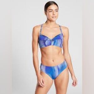 Athleta Vibrant Blue Women's Bikini Set